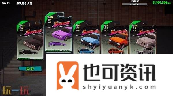 模拟经营游戏超级跑车收藏模拟器现已推出1.0正式版
