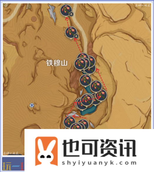 悼灵花采集路线分享