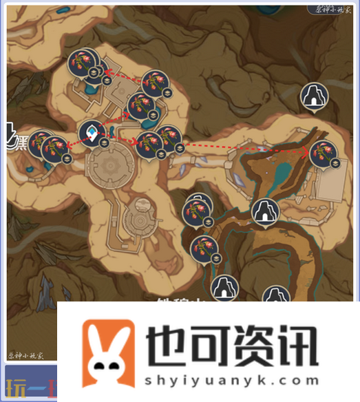 悼灵花采集路线分享