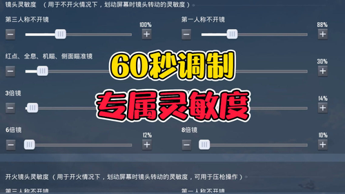 和平精英最新灵敏度分享码大全-和平精英最新灵敏度参数