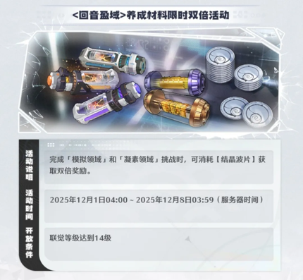 鸣潮,鸣潮12月大事件一览12月大事件一览-鸣潮12月活动日历表