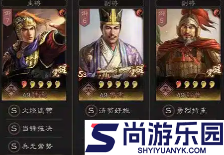 三国志战略版s11赛季平民队伍