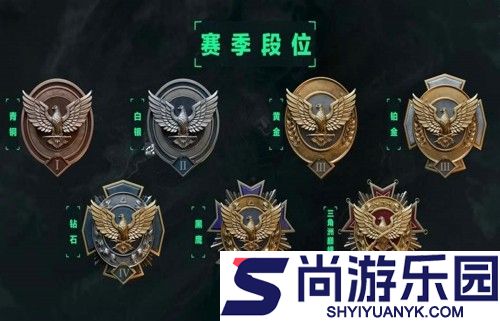 三角洲行动段位一览表