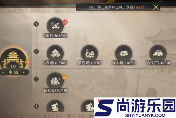 九牧之野城池机制是什么