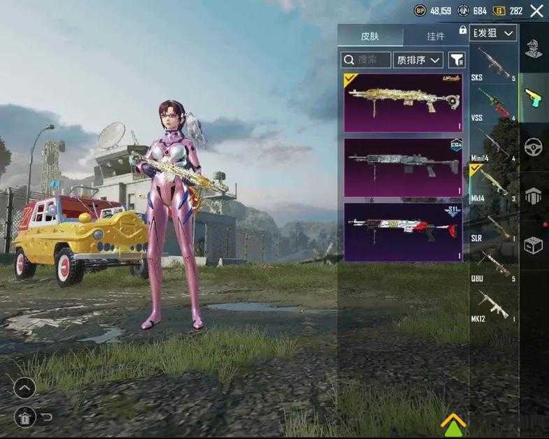 绝地求生游戏内珍稀武器皮肤全面揭秘与收集指南