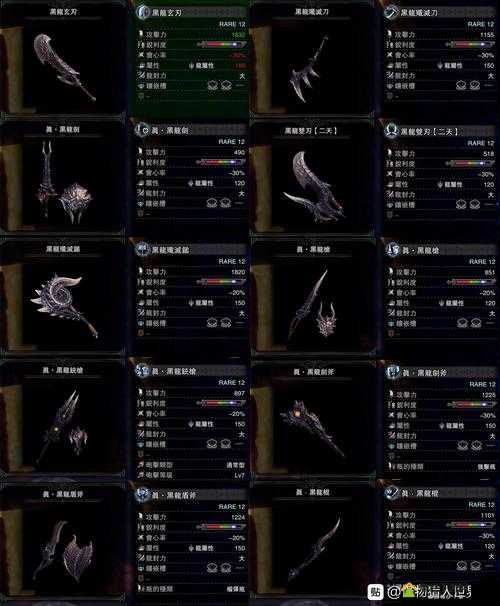 怪物猎人世界武器图鉴，详解迅雷狙击弩属性及所需素材