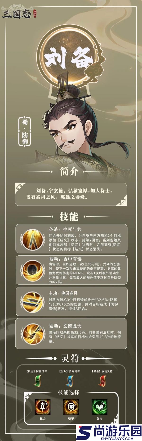 三国志异闻录刘备怎么培养