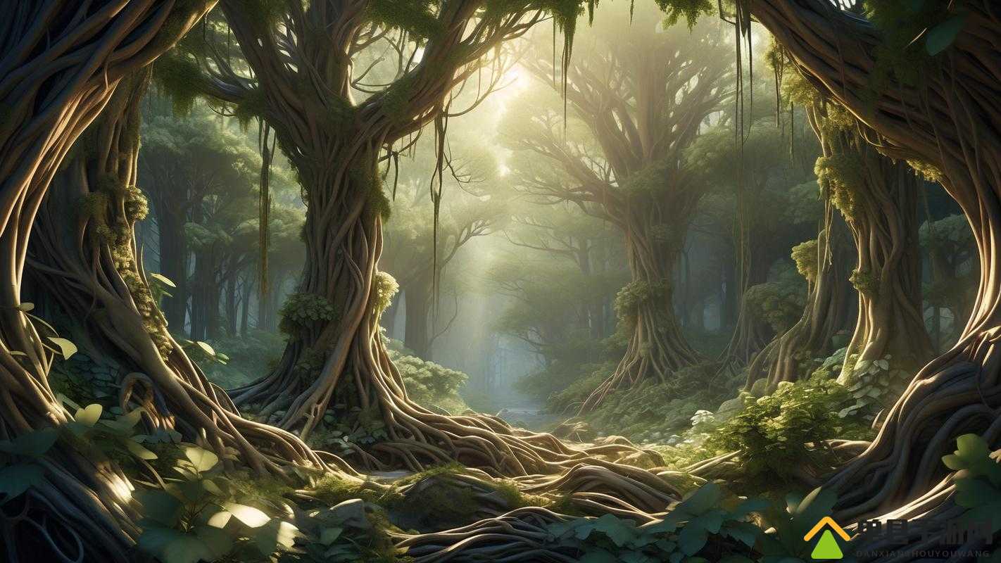 森林深处那充满神秘的秘密花园