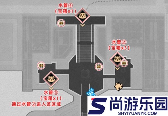 崩坏星穹铁道观览云岛站宝箱在哪