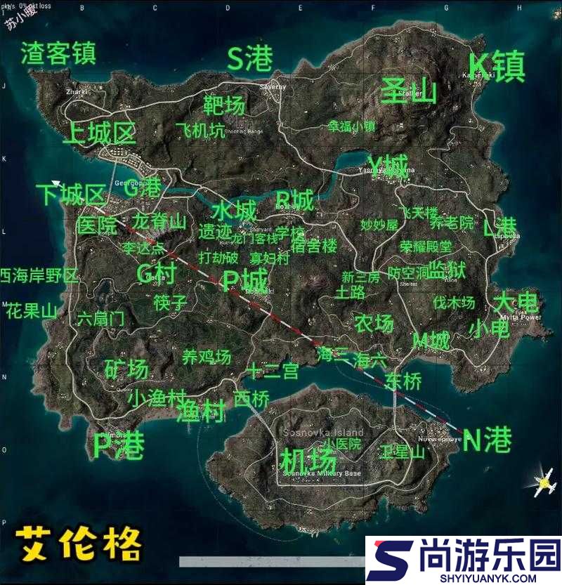 绝地求生游戏中海景房具体位置及内部资源分布全面介绍