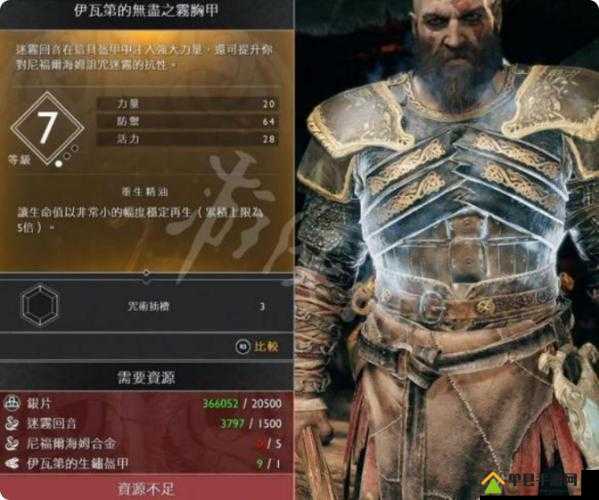 战神4辛德里的皇家矮人护腰，全面解析获得方法与装备升级图鉴
