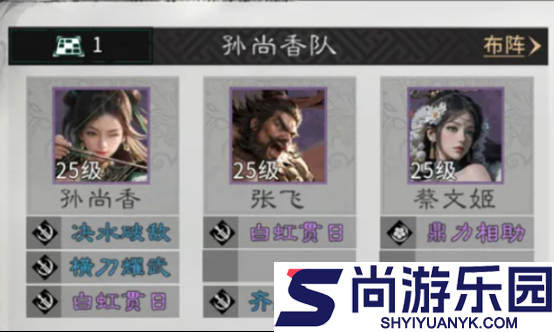 三国天下归心虎啸连击队怎么玩