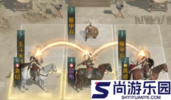 三国天下归心袁绍怎么配队