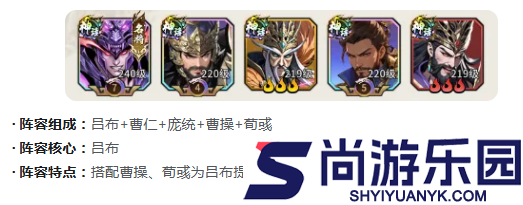 龙符天祭三国阵容怎么搭配