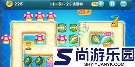保卫萝卜1深海10怎么过