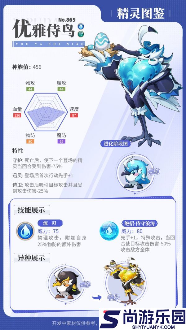 西普大陆优雅侍鸟怎么获取