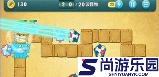 保卫萝卜沙漠第7关怎么过