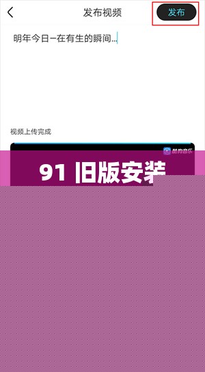91 旧版安装 