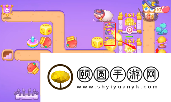 《保卫萝卜4》阿波与魔法宝藏第48关图文通关攻略