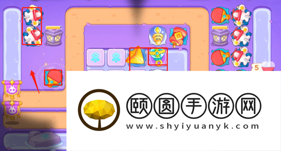 《保卫萝卜4》阿波与魔法宝藏第45关图文通关攻略
