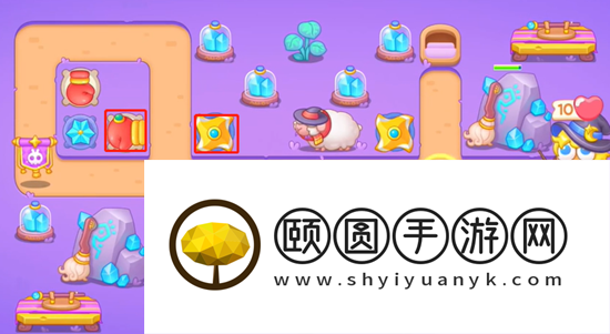 《保卫萝卜4》阿波与魔法宝藏第44关图文通关攻略