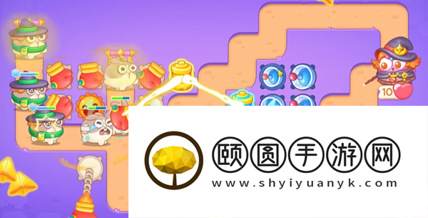 《保卫萝卜4》阿波与魔法宝藏第16关图文通关攻略