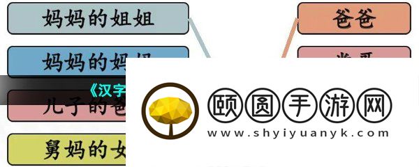 《汉字找茬王》连线亲人的称呼通关攻略