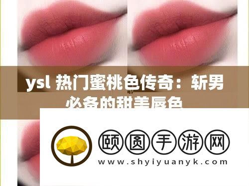 ysl 抢手蜜桃色传奇