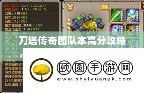 刀塔传奇团队本高分攻略