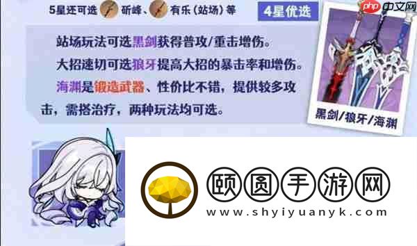 丝柯克武器搭配全攻略