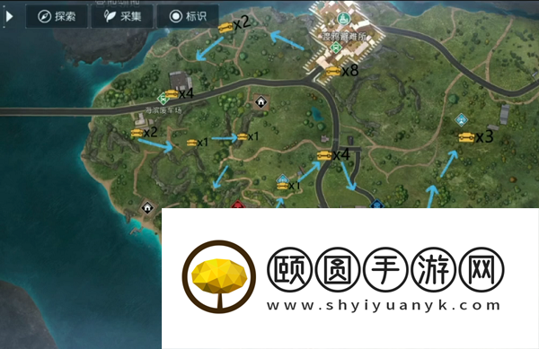 《黎明觉醒生机》丘陵宝箱位置介绍