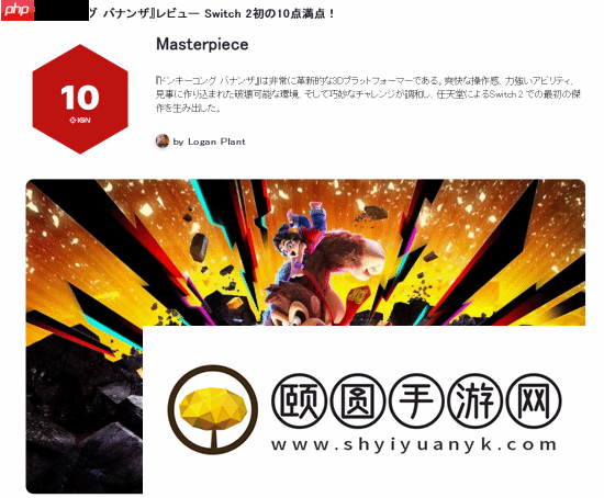 咚奇刚蕉力全开IGN日本10分