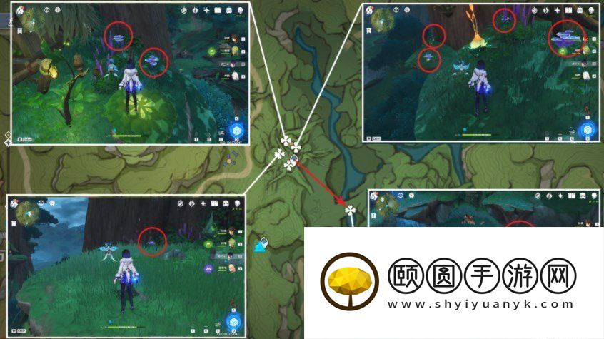 《原神》3.5树王圣体菇全采集路线一览