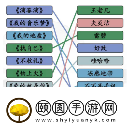 《汉字找茬王》广告神曲连线歌曲通关攻略