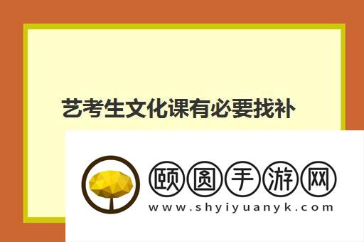 艺考生文化课有必要找补习机构吗 有什么优势