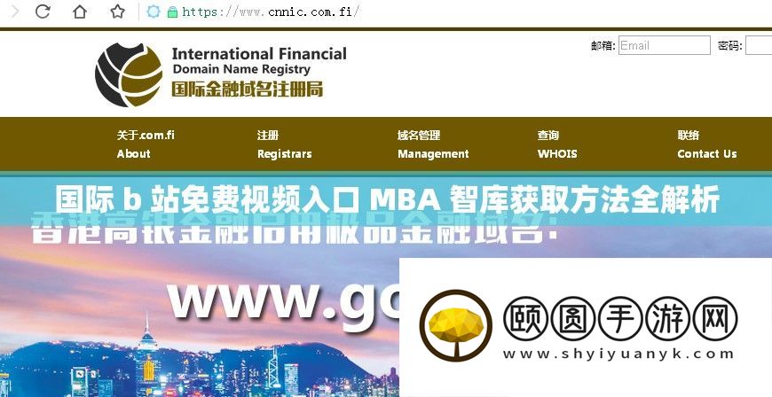 国际 b 站免费视频入口 MBA 智库获取方法全解析