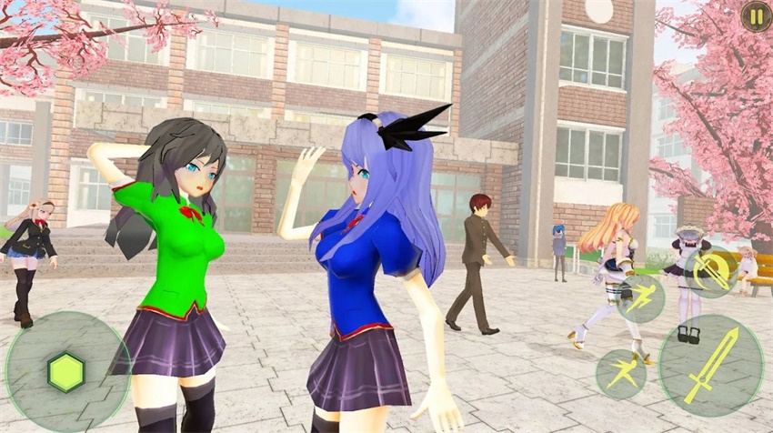 动漫高中女生斗士手游下载