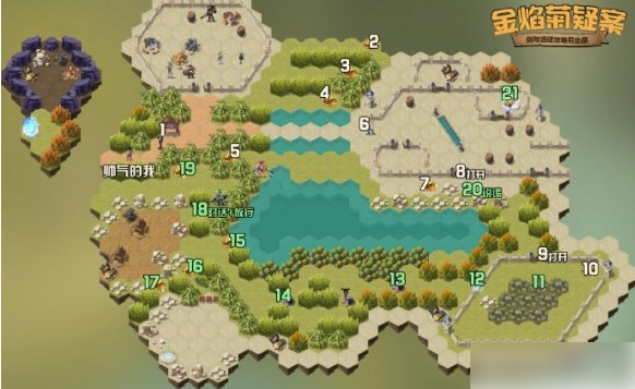 金焰菊疑案路线-剑与远征金焰菊疑案攻略