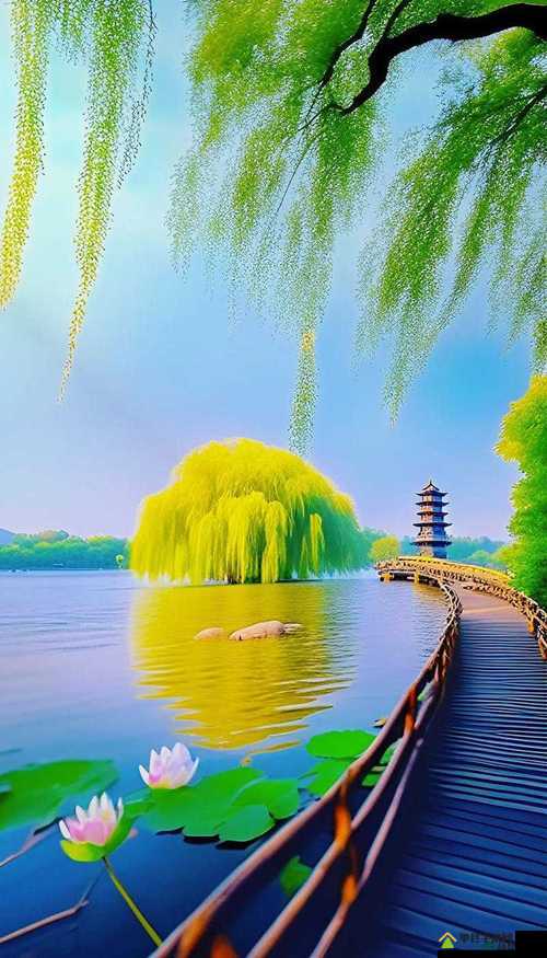 芳草萋萋流水潺潺美不可言：自然之景如诗如画令人陶醉