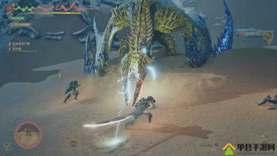 怪物猎人世界雷刃剑I，闪耀雷电锋芒，斩断一切阻碍的利刃