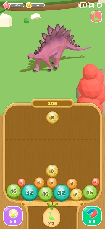 恐龙2048合成
