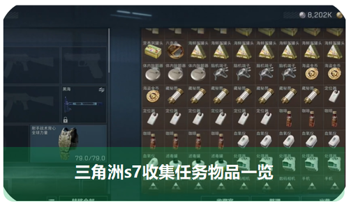 三角洲行动哪些收集品需要上交-三角洲行动S7赛季上交收集品一览