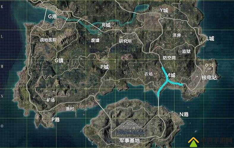 绝地求生游戏攻略，深入解析M城资源分布与高效玩法技巧