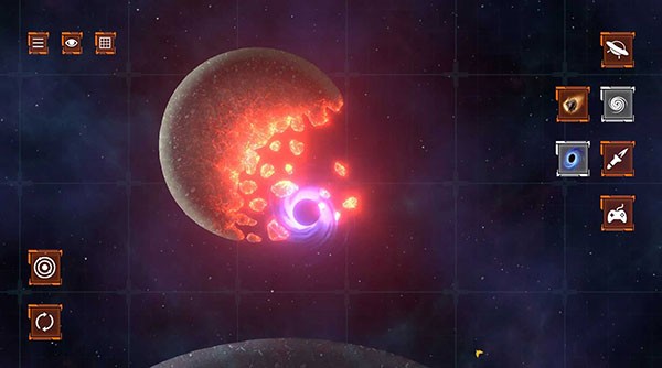 星球爆炸模拟器2D