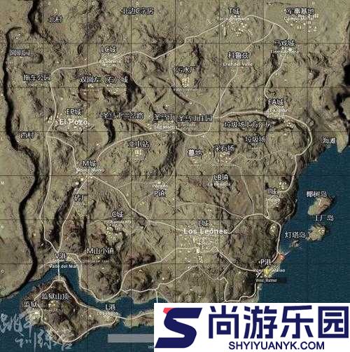 绝地求生超市楼位置探寻及资源分布详解