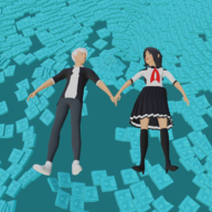 情侣鬼步舞