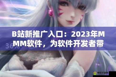 B站推广站 2024mmm：打开次元世界的大门