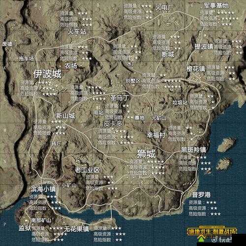 绝地求生沙漠地图豪宅区域详细打法攻略，资源分布与高效玩法技巧解析