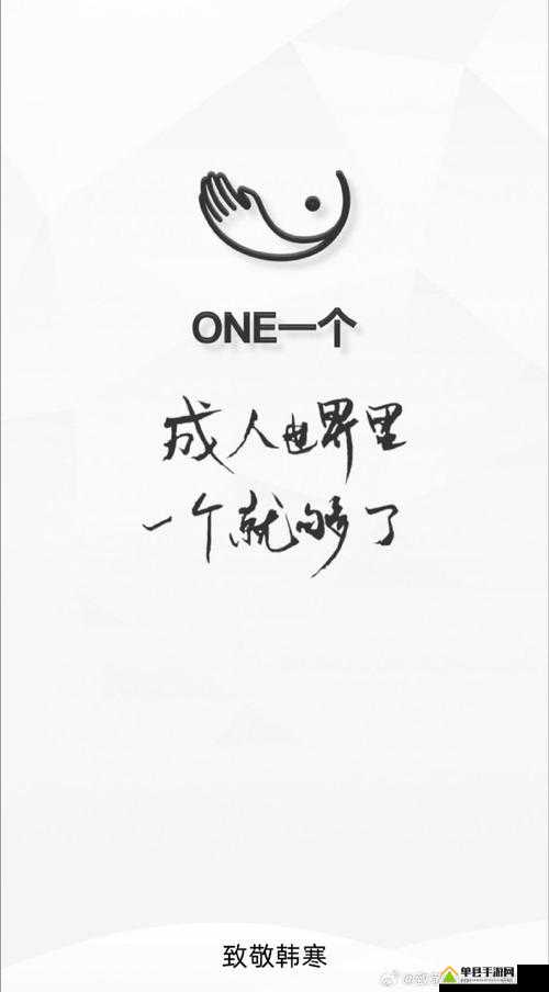 成版 one 一个致敬韩寒官网：探索其独特魅力与深远影响