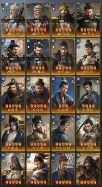 三国谋定天下最强武将是谁？2024 最新武将强度排行一览